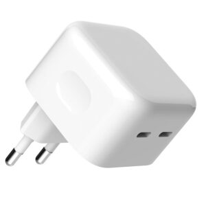 Cargador GaN/PD negro y blanco de 35 W (enchufe EU, UK, US, AUS)