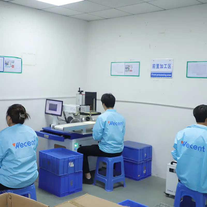 Wecent charger factory production line