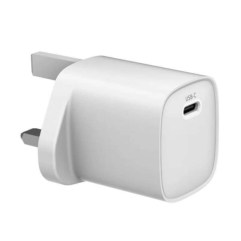 Black & White WEG-33W-1A GaN charger with EU, UK, US and AUS plug