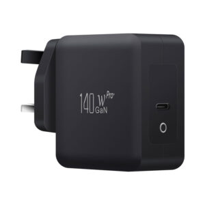 Cargador GaN WECENT de 100/120/140 W con enchufes EU, UK, US y AUS