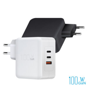 Adaptador estándar WEP-100-CCA 100W GaN EU,UK,US,AUS