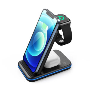 Cargador Inalámbrico Plegable 3 en 1 Z8A Apto Para Regalos De Empresa
