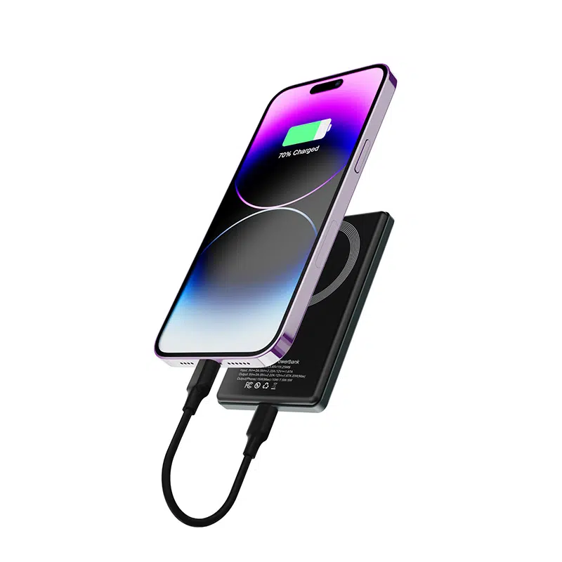 Wecent L8 MagSafe Qi2 wireless power bank