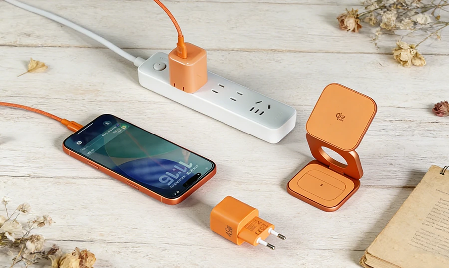 Wecent foldable 3-in-1 wireless charging station