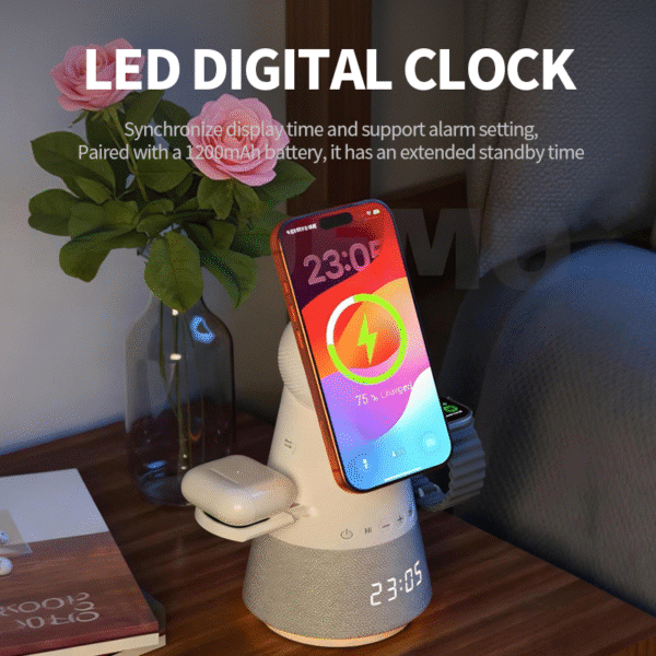 R10 5-in-1 rotary touch wireless charger