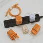 Foldable plug USB-C GaN charger for smartphones, tablets, and laptops