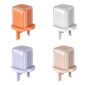 Mini GaN fast charger with foldable plug for travel and daily charging UK plug